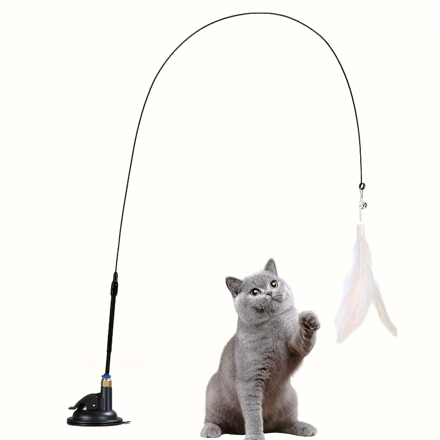 Interactive Bell Cat Teaser Exciting Toy