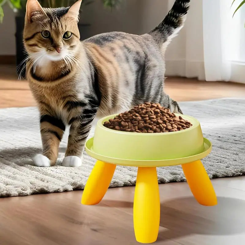 High Legged Anti-Vomit Pet Bowl Feeder Raised