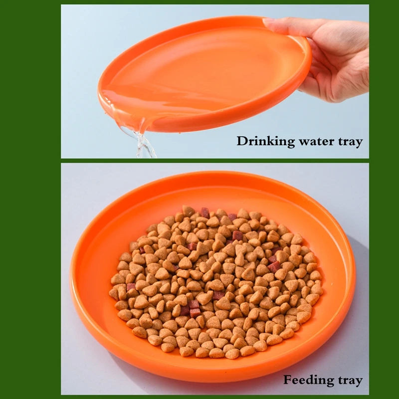 Dog Flying Interactive Rubber Discs Toy