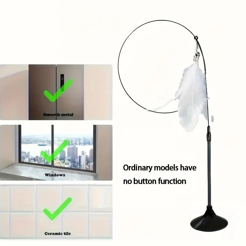 Interactive Bell Cat Teaser Exciting Toy