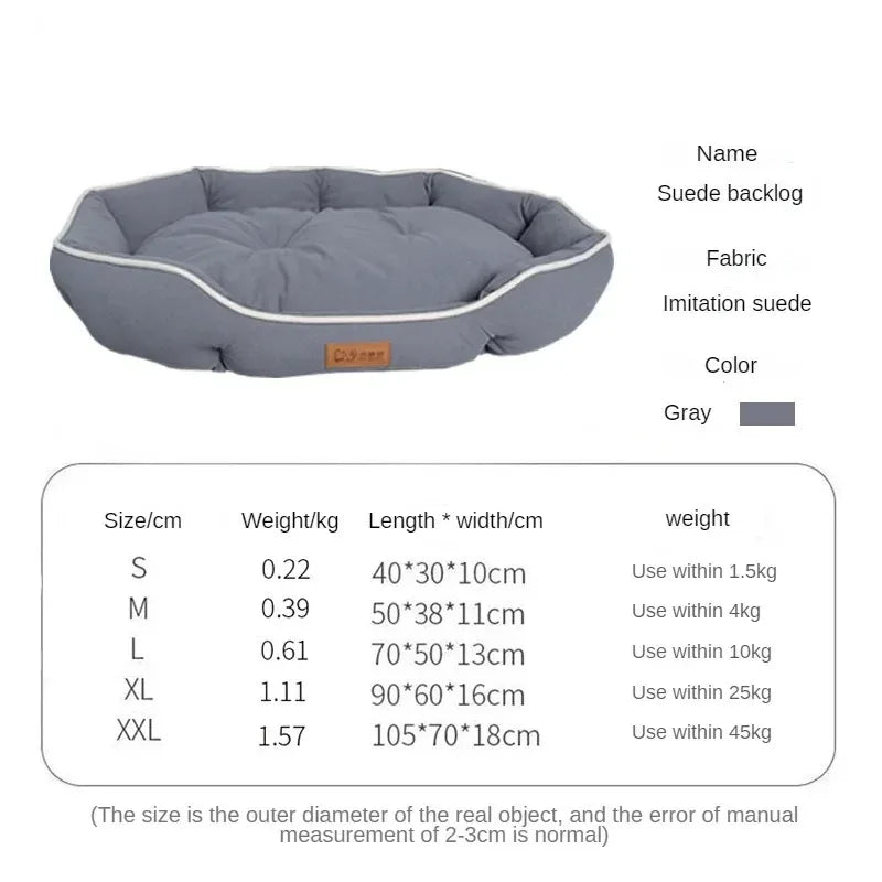Pet Big Washable Beds for Dogs