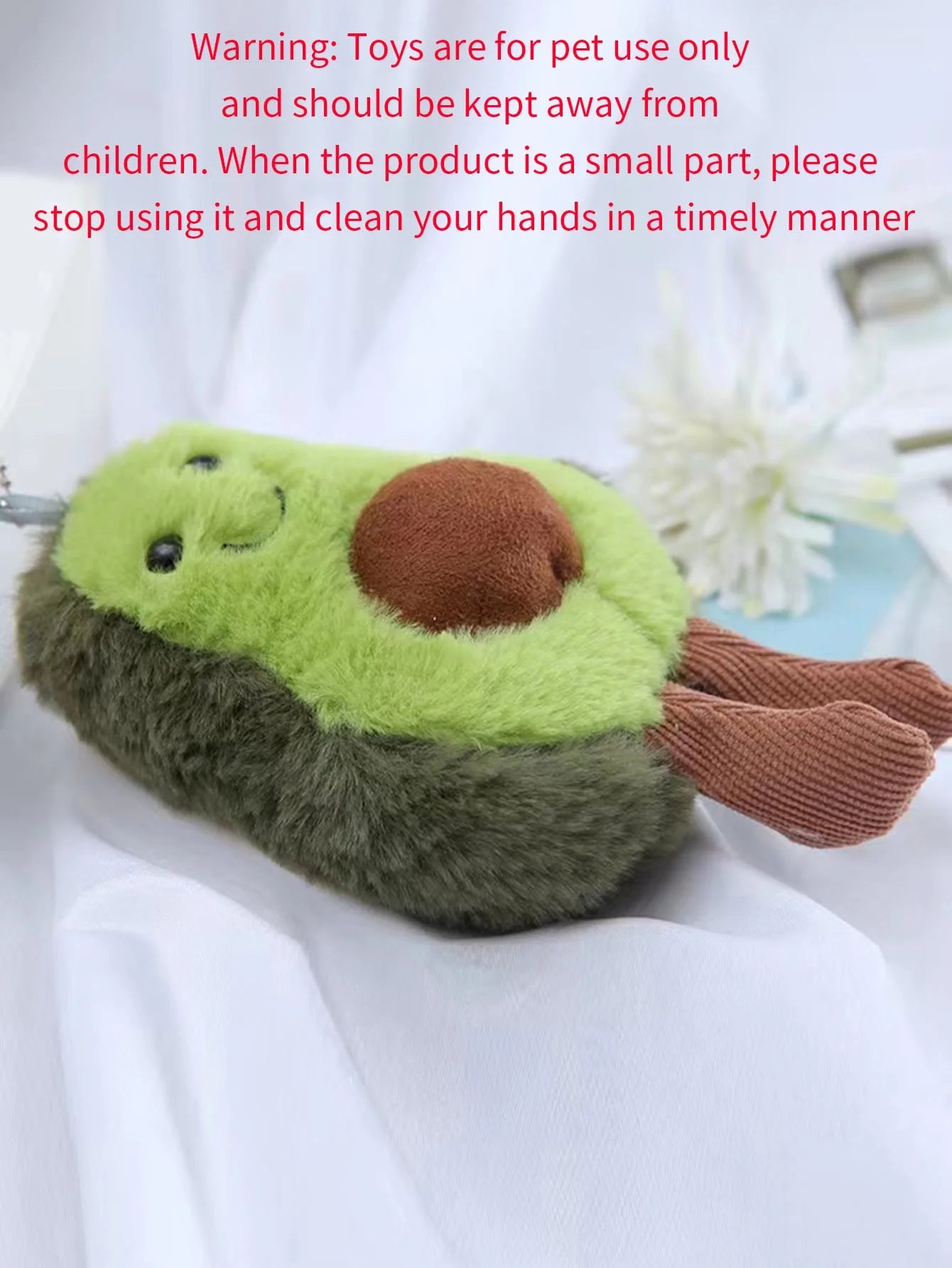 Pet Cute Avocado Toy