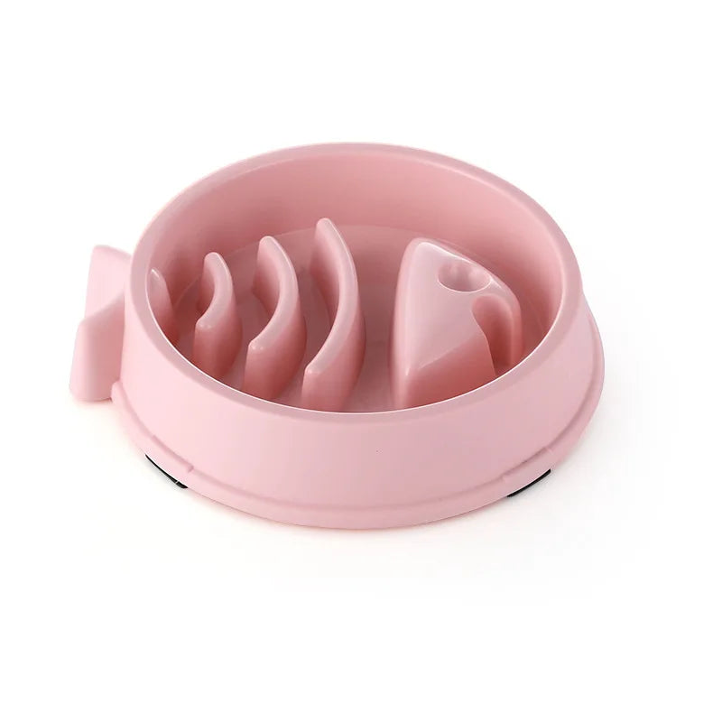 Pet Healthy Round Anti-choking Thickened Bowl