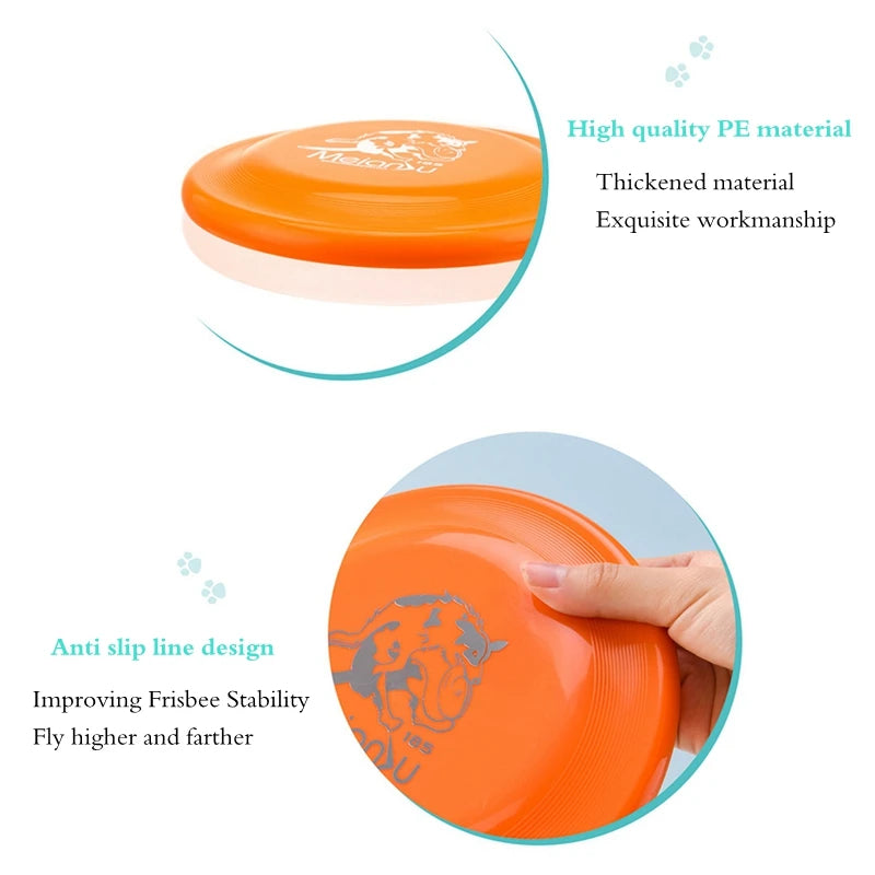 Dog Flying Interactive Rubber Discs Toy