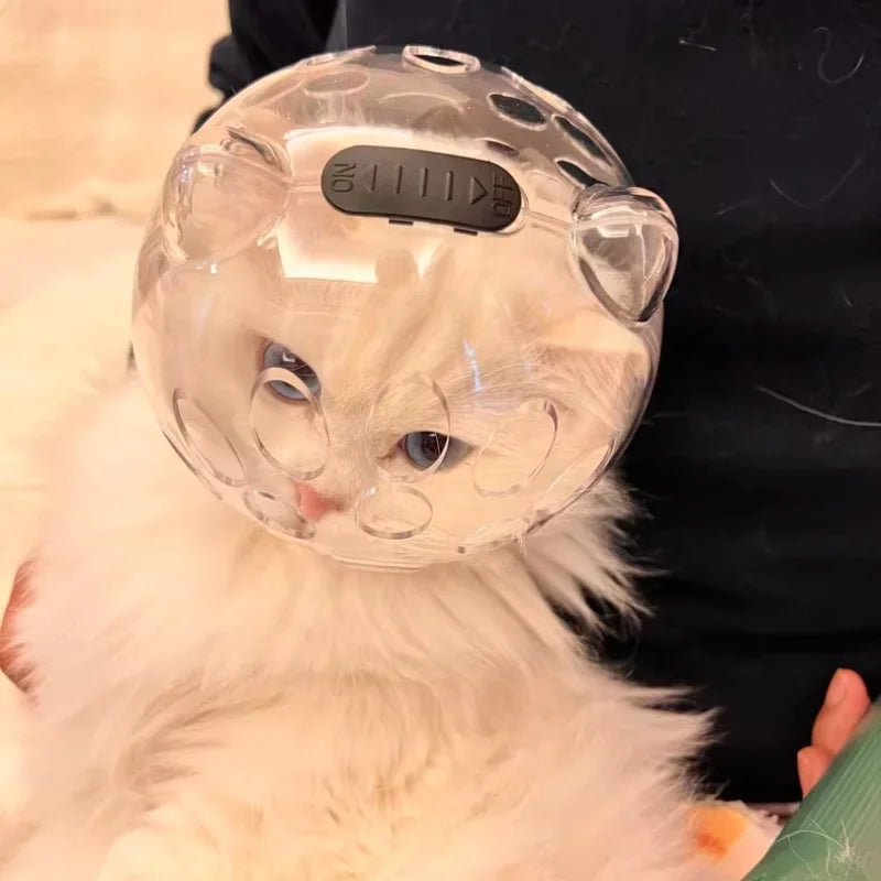 Portable  Breathable Cat Head Cover Prevent Biting & Scratching Safety Carrier Bag